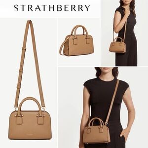 Strathberry Tan Crossbody Bag NWT 685$